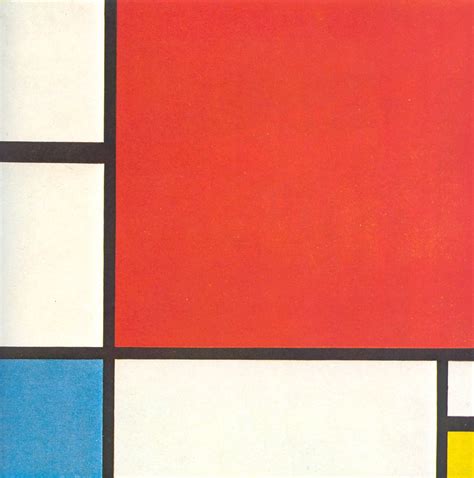 Composition with Red, Blue and Yellow, 1930 - Piet Mondrian - WikiArt.org