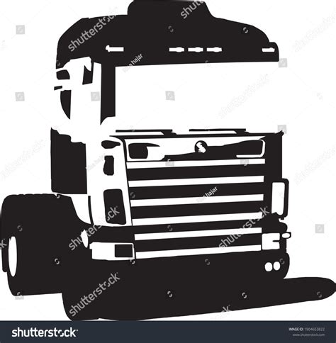 Truck Vector Art Style Stock Vector (Royalty Free) 1904653822 ...