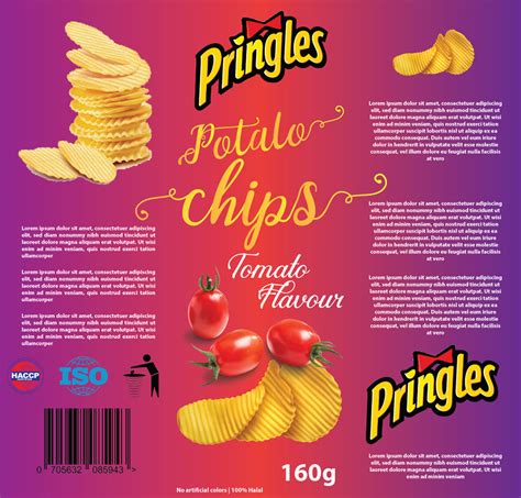 Simple Label Design | Pepsi | Pringles :: Behance