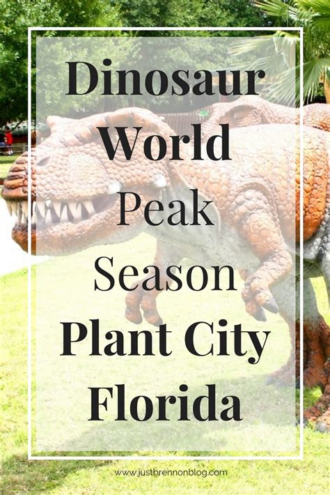 Visiting Dinosaur World in Plant City, FL - Just Brennon Blog