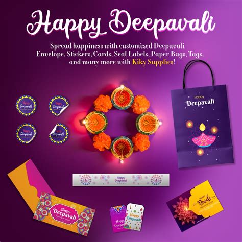 Deepavali Envelope, Stickers, Cards, Paperbag, Hobbies & Toys ...