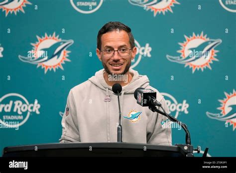 Miami Dolphins head coach Mike McDaniel speaks during a post NFL ...