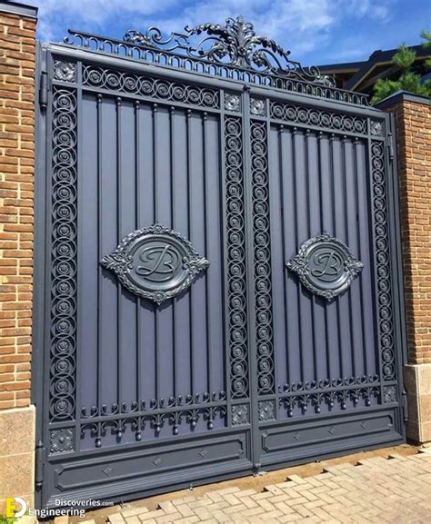 Elegant Main Iron Gate Design Ideas - Engineering Discoveries