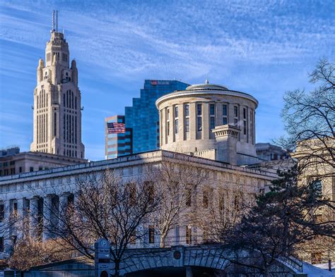 Ohio State Capitol 3rd Street View Photograph by Richard Marquardt ...