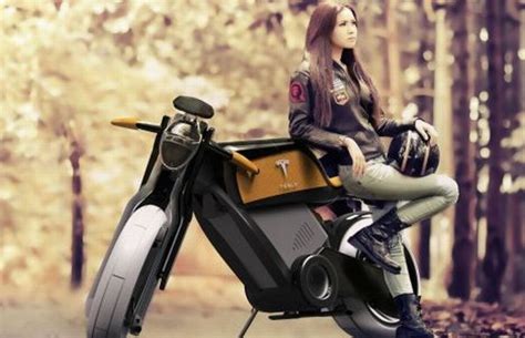 Tesla electric motorcycle concept | moto-choice.com