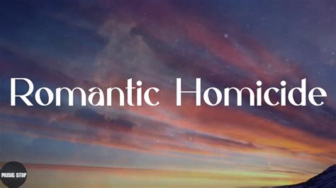 d4vd - Romantic Homicide (Lyrics) - YouTube