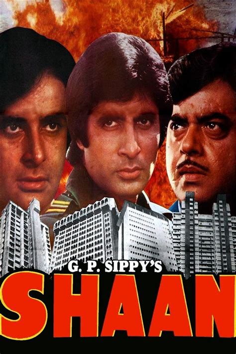 Shaan movie large poster.