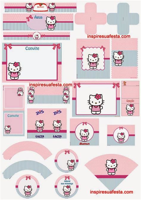 Hello Kitty Free Printable Kit. | Oh My Fiesta! in english