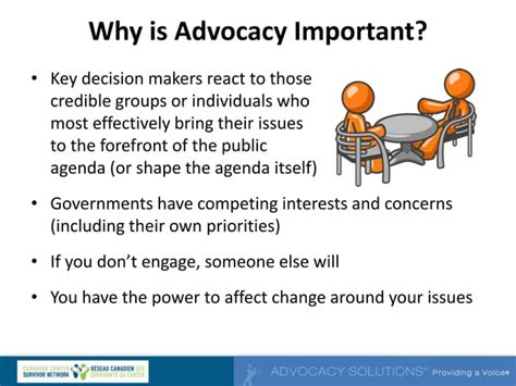 Effective Advocacy Strategies