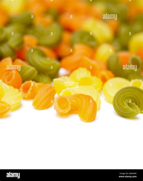 pasta isolated on white background Stock Photo - Alamy