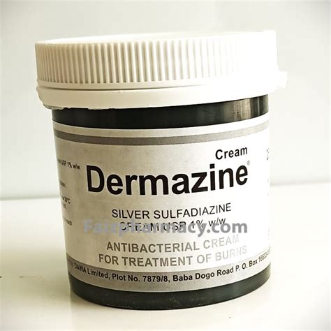 Dermazine cream 250g - Faiz Pharmacy, Mombasa, Kenya