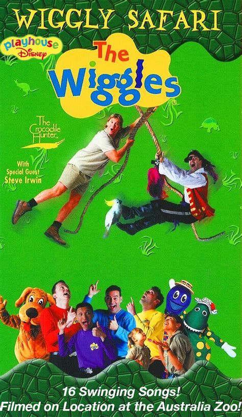 The Wiggles: Wiggly Safari Disney VHS cover (2002) by demicarl on DeviantArt