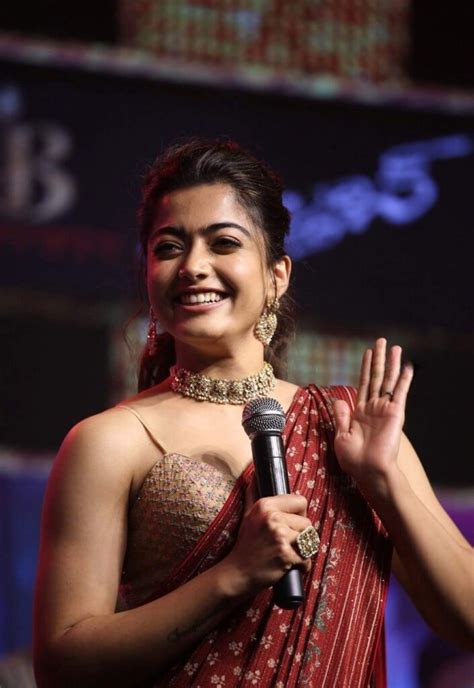 Rashmika Mandanna at sulthan pre release | Freshga.com