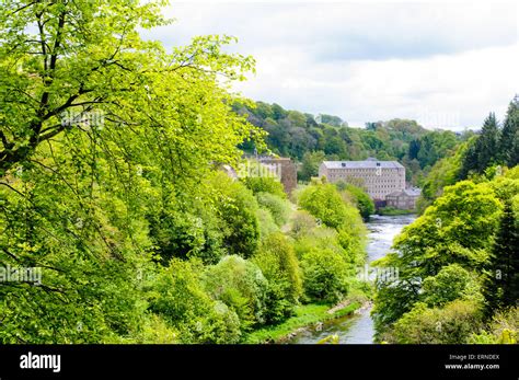 New Lanark World Heritage Site, Scotland Stock Photo - Alamy