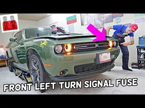 DODGE CHALLENGER FRONT LEFT TURN SIGNAL FUSE LOCATION REPLACEMENT – eCarsToday