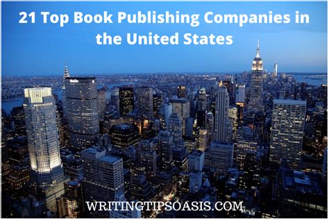 21 Top Book Publishing Companies in the United States - Writing Tips ...