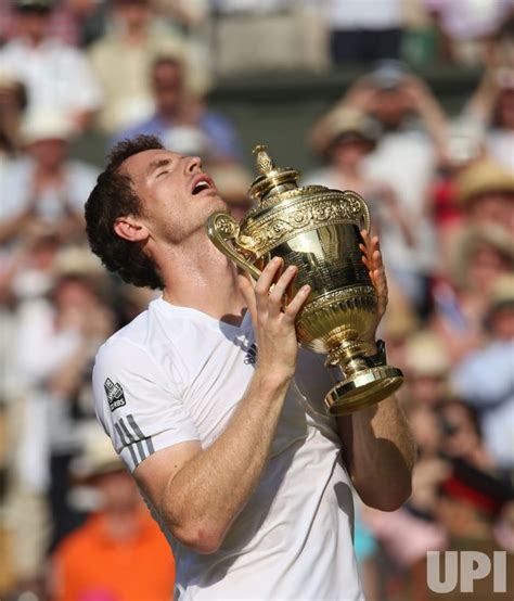 Photo: Andy Murray wins the 2013 Wimbledon Championships in London - LON2013070798 - UPI.com