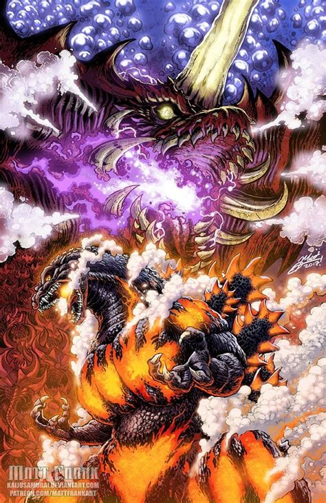 Burning Godzilla vs Destoroyah by Matt Frank : r/GODZILLA