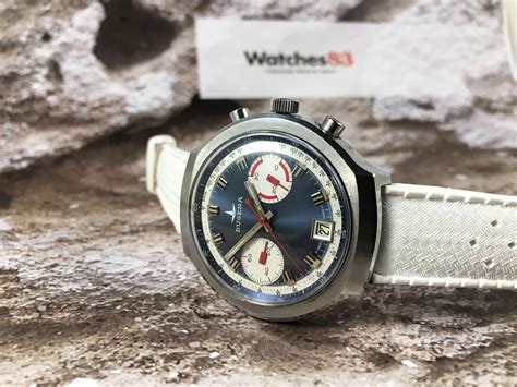 DUGENA Vintage swiss chronograph hand wind watch Ref 4003 Cal Valjoux ...