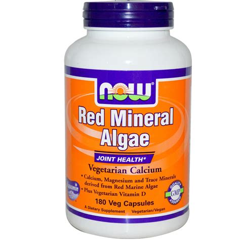 Red Marine Algae Now Foods 180 Veggie Capsules Australia | Red Marine Algae Capsules – Mega Vitamins