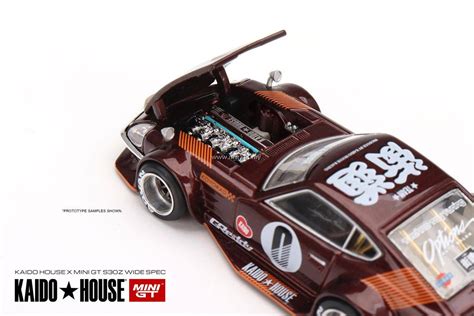 (PO) MINI GT X KAIDO HOUSE1/64 DATSUN KAIDO FAIRLADY Z DARK RED