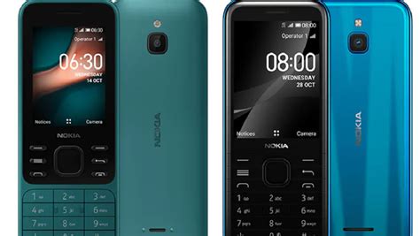 Nokia 8000 4G & 6300 4G Feature Phones Launched Globally