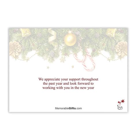 Seasons Greeting Corporate Holiday Card