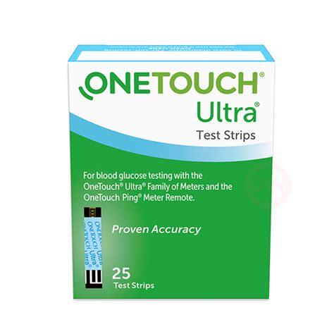 One Touch Ultra Test Strips 25ct