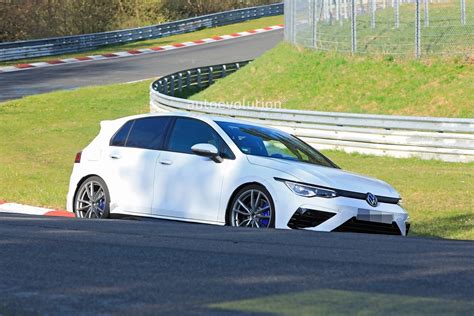 2021 Volkswagen Golf 8 R Begins Nurburgring Testing, Has More Power ...