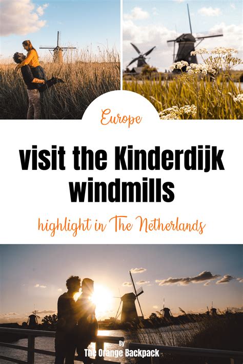 Visit the Kinderdijk windmills at Rotterdam for free (+ map) - The Orange Backpack