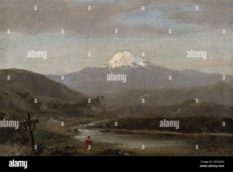 Frederic Edwin Church - Cotopaxi, Ecuador Stock Photo - Alamy