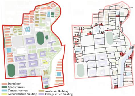 Map of Hubei University of Technology campus. | Download Scientific Diagram