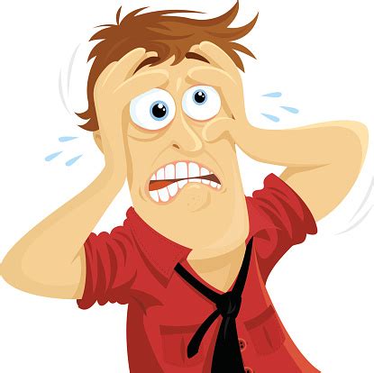 Stressed Man Stock Illustration - Download Image Now - iStock