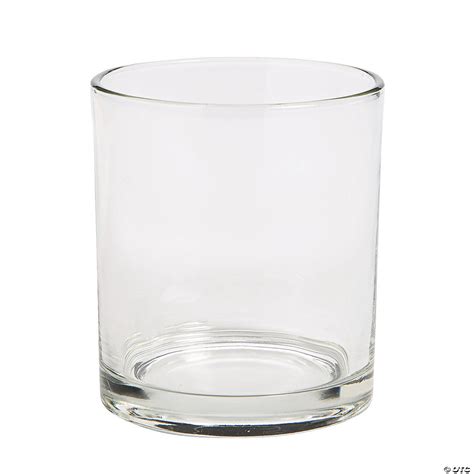 Clear Cylinder Vases - 4" - 6 Pc. | Oriental Trading