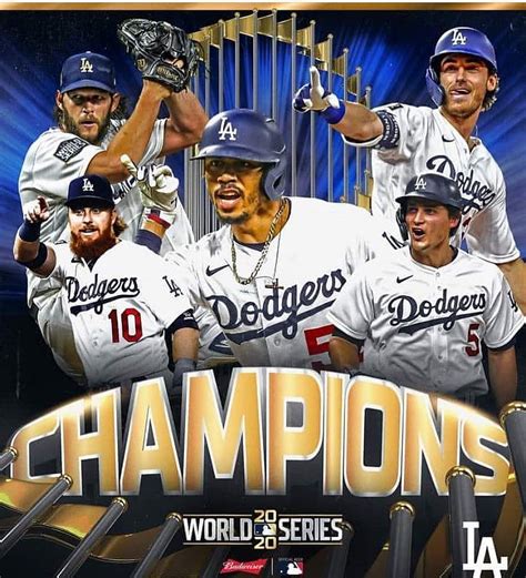 2020 champs! The best Dodgers team ever ends L.A.'s 32, dodgers world ...