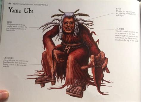 Illustration of Yama Uba from Vampires, Werewolves & Zombies : r ...