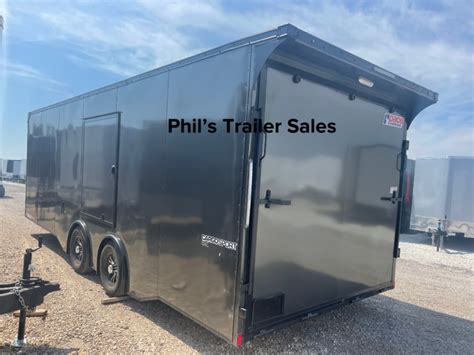 Pace American 8.5X24 7 ESCAPE DOOR ' CARGO COMMERCIAL Enclosed Cargo Trailer