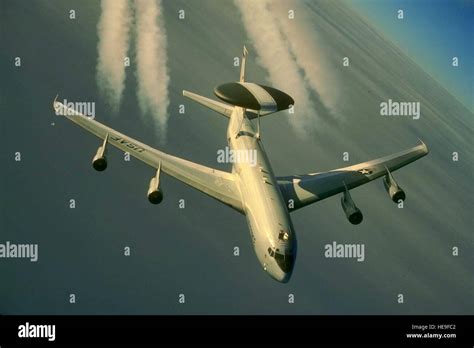 The E-3 Sentry is an airborne warning and control system (AWACS ...