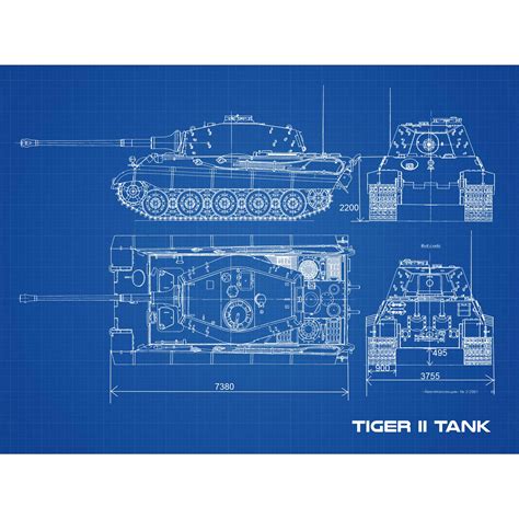 Tiger Tank Blueprints