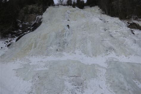 Ice Climbing Montmorency Falls