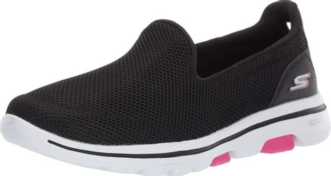 Skechers Womens Go Walk 5 Black/white Walking Shoes Size 6 (1827945) for sale online | eBay