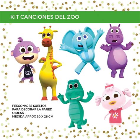 Kit Canciones Del Zoo Digital - Cumple Varon / Nena - $ 300,00 en ...