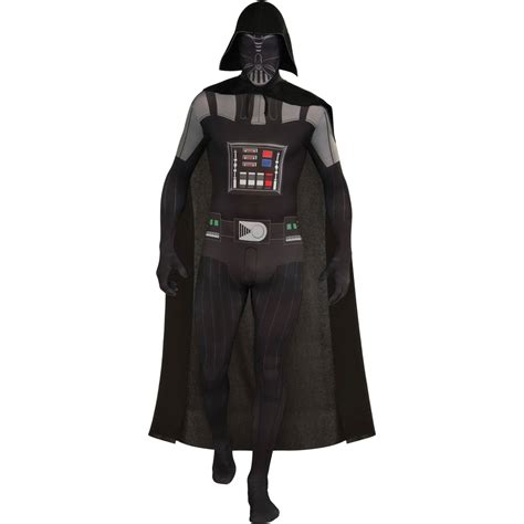 Rubie's Costume Men's Darth Vader Second Skin Costume | Men's Costumes | Clothing & Accessories ...