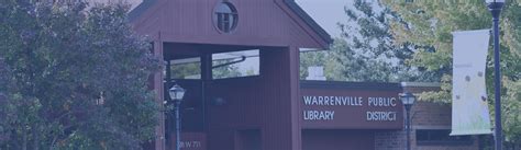 About Us - Warrenville Public Library District