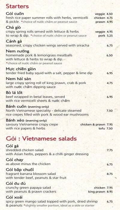 Pho Menu, Menu for Pho, Covent Garden, London - Zomato UK