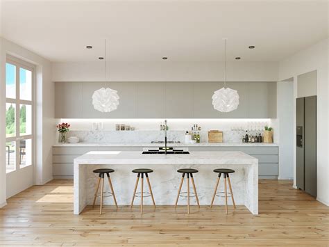 50 Stunning Modern Kitchen Island Designs