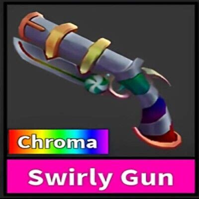 Roblox MM2 Chroma Swirly Gun *SUPER RARE* | eBay