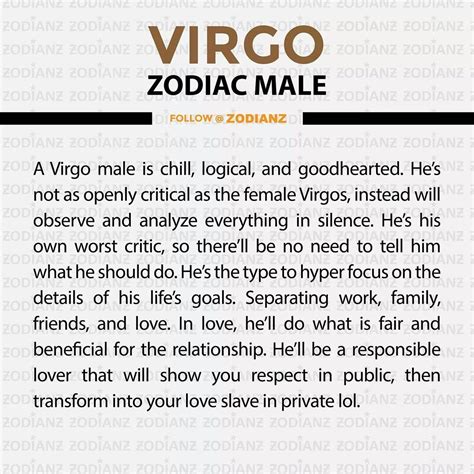 #Virgo male >>> Follow@zodianz #Zodianz #Zodiac #Astrology #photooftheday Zodiac Traits, Virgo ...