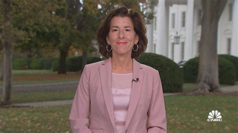 Commerce Secretary Gina Raimondo talks AI executive order ...