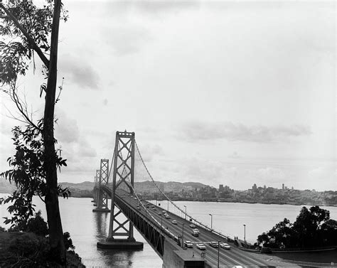 1950s Oakland Bay Bridge San Francisco Photograph by Vintage Images - Fine Art America